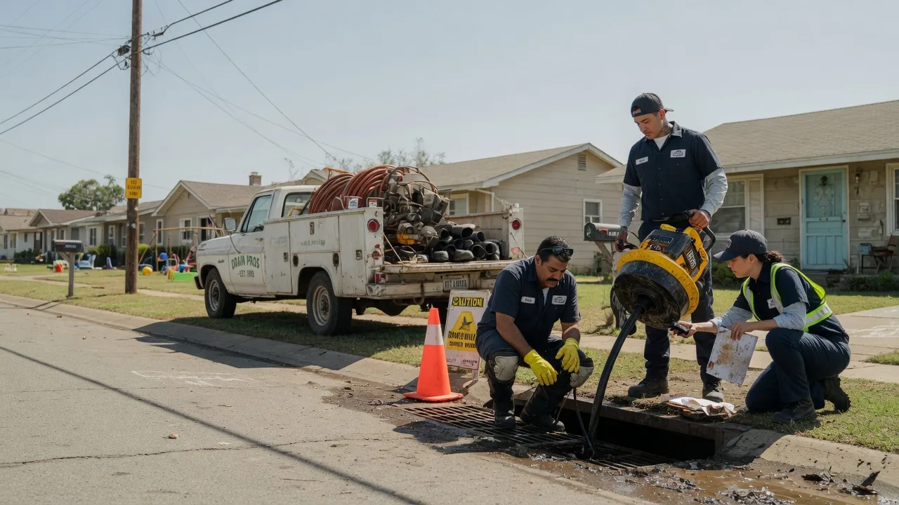 Drain Cleaning in Cee Vee, TX near me